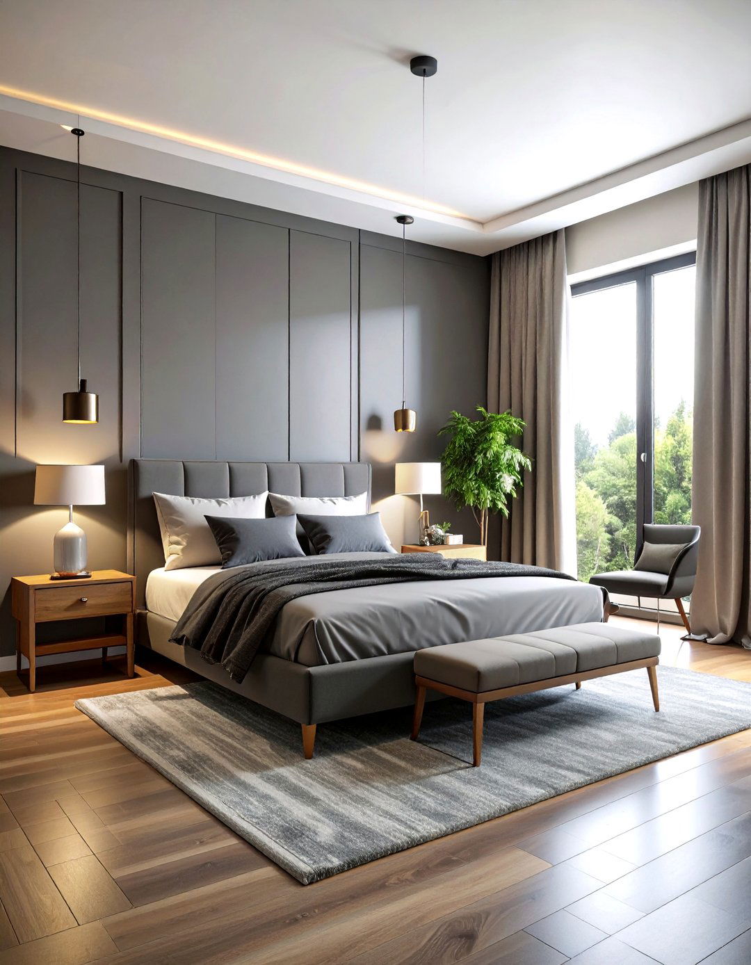 Soft Gray Monochromatic Color Scheme for Rooms - 20 Monochromatic Color Schemes for Rooms