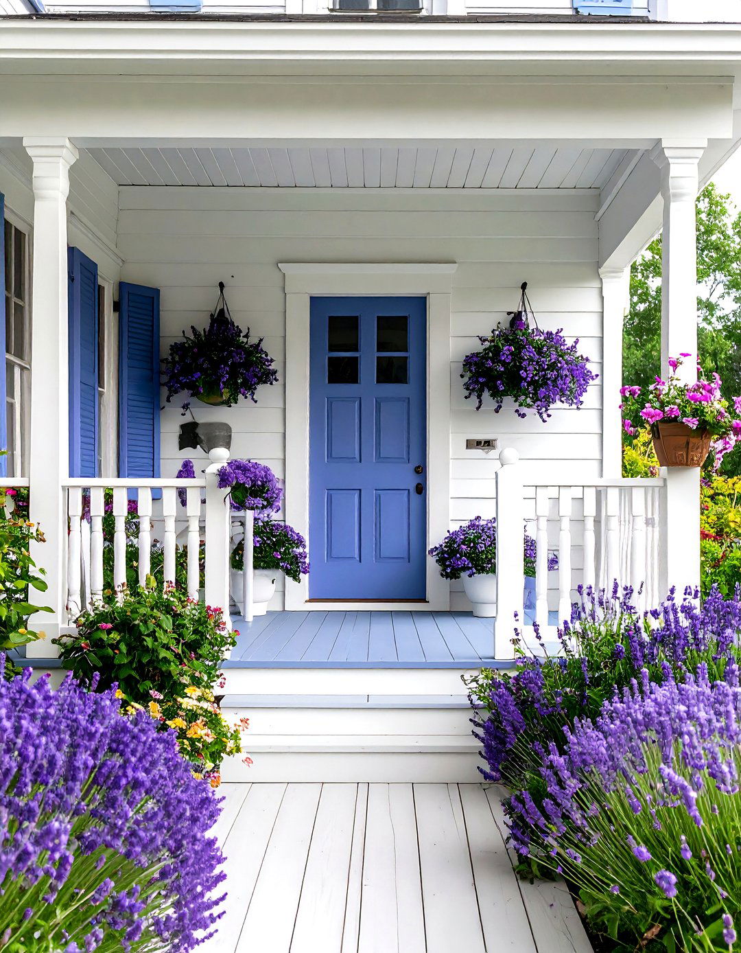 Soft Lavender Porch Paint Colors - 20 Porch Paint Colors