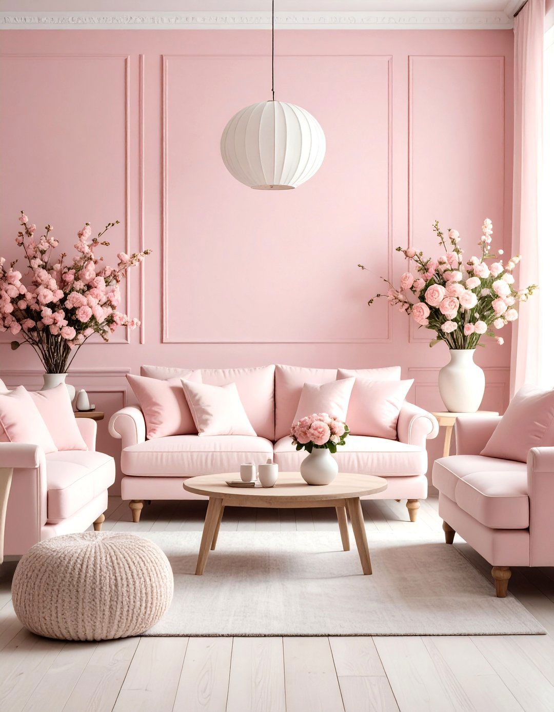 Soft Pastel Color Palette - 20 Shabby-chic Style Living Room Ideas