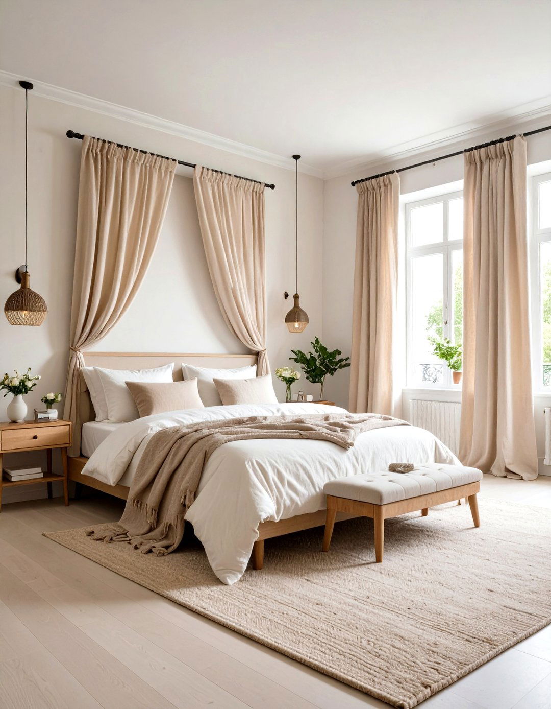 Soft Washed Linens Set an Effortless Mood - 20 French Interior Design Ideas