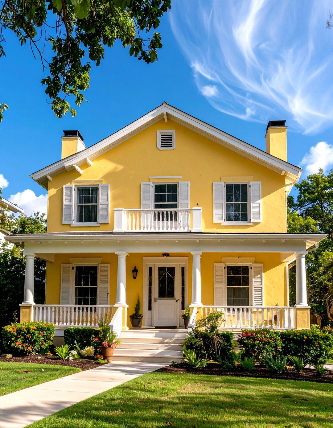 Soft Yellow Daybreak - 20 Stucco Colors for Home Exteriors