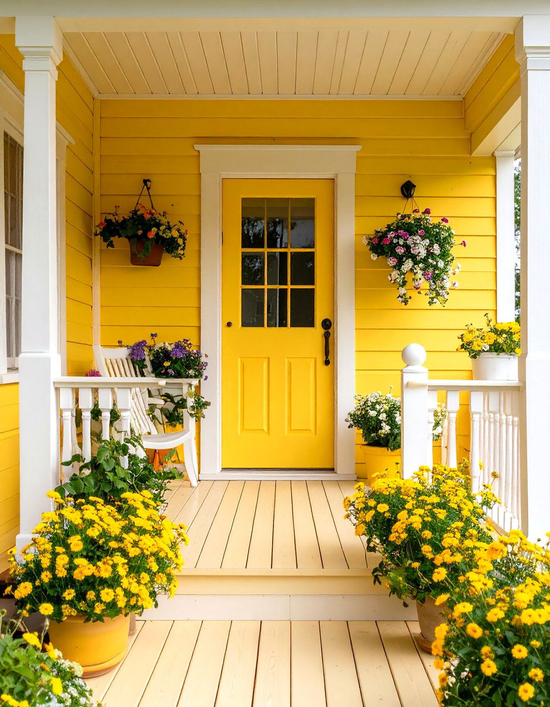 Soft Yellow Porch Paint Colors - 20 Porch Paint Colors