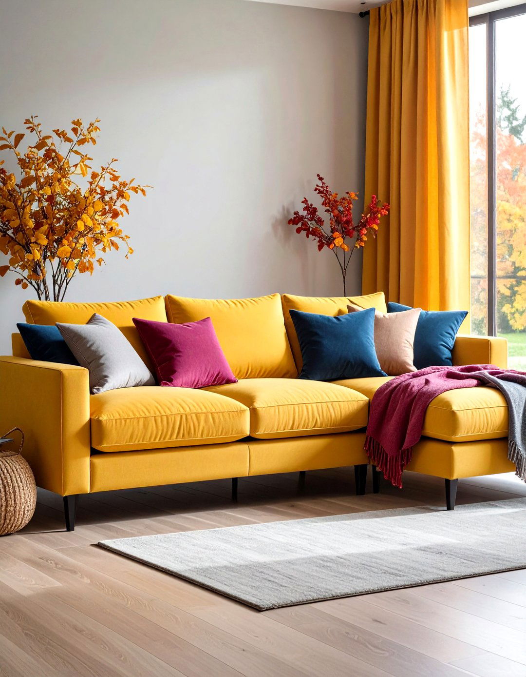 Soften Your Scheme with Slipcovered Sectionals - 20 Sectional Living Room Ideas