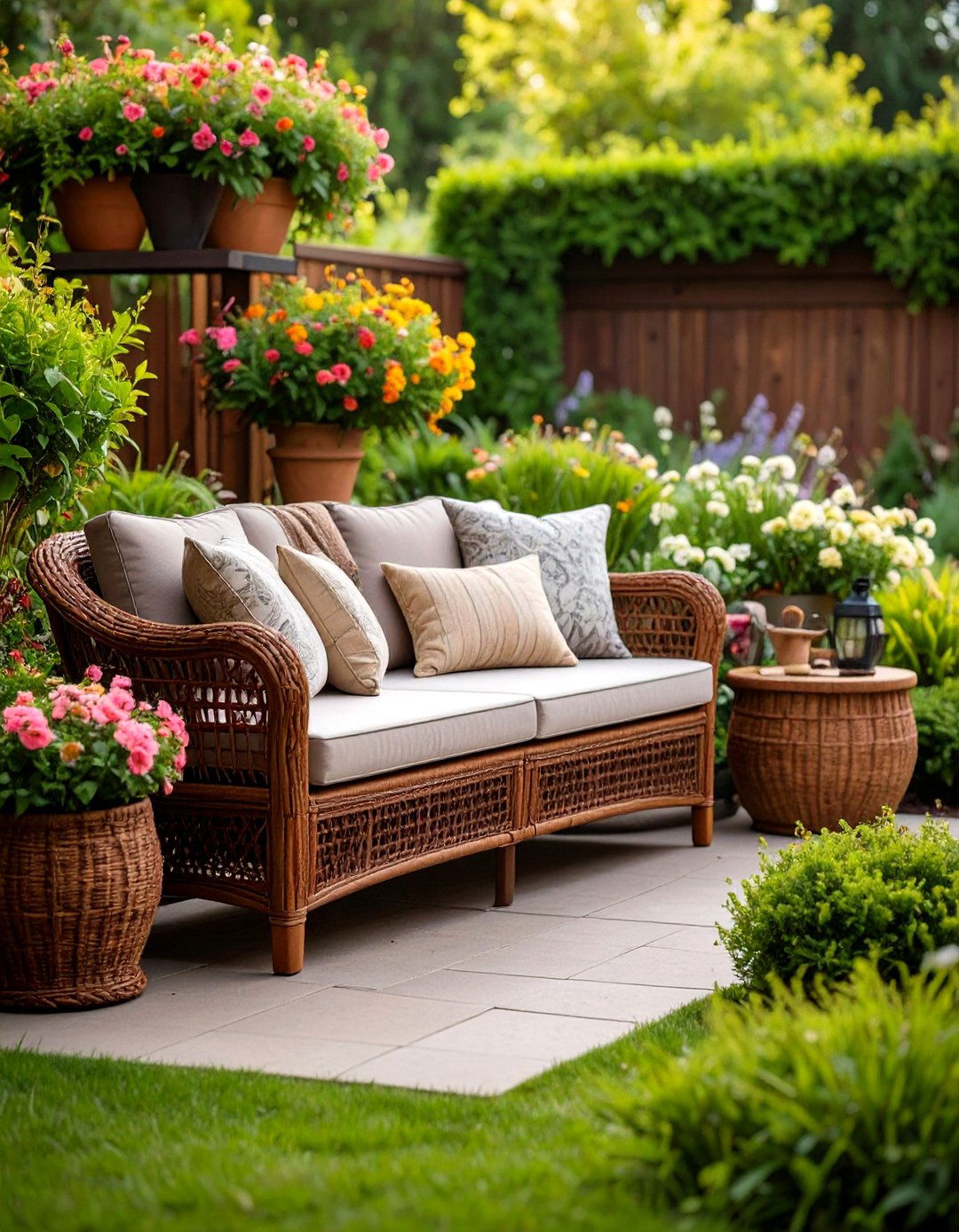 Solar Lit Smart Garden Bench - 20 Garden Bench Ideas