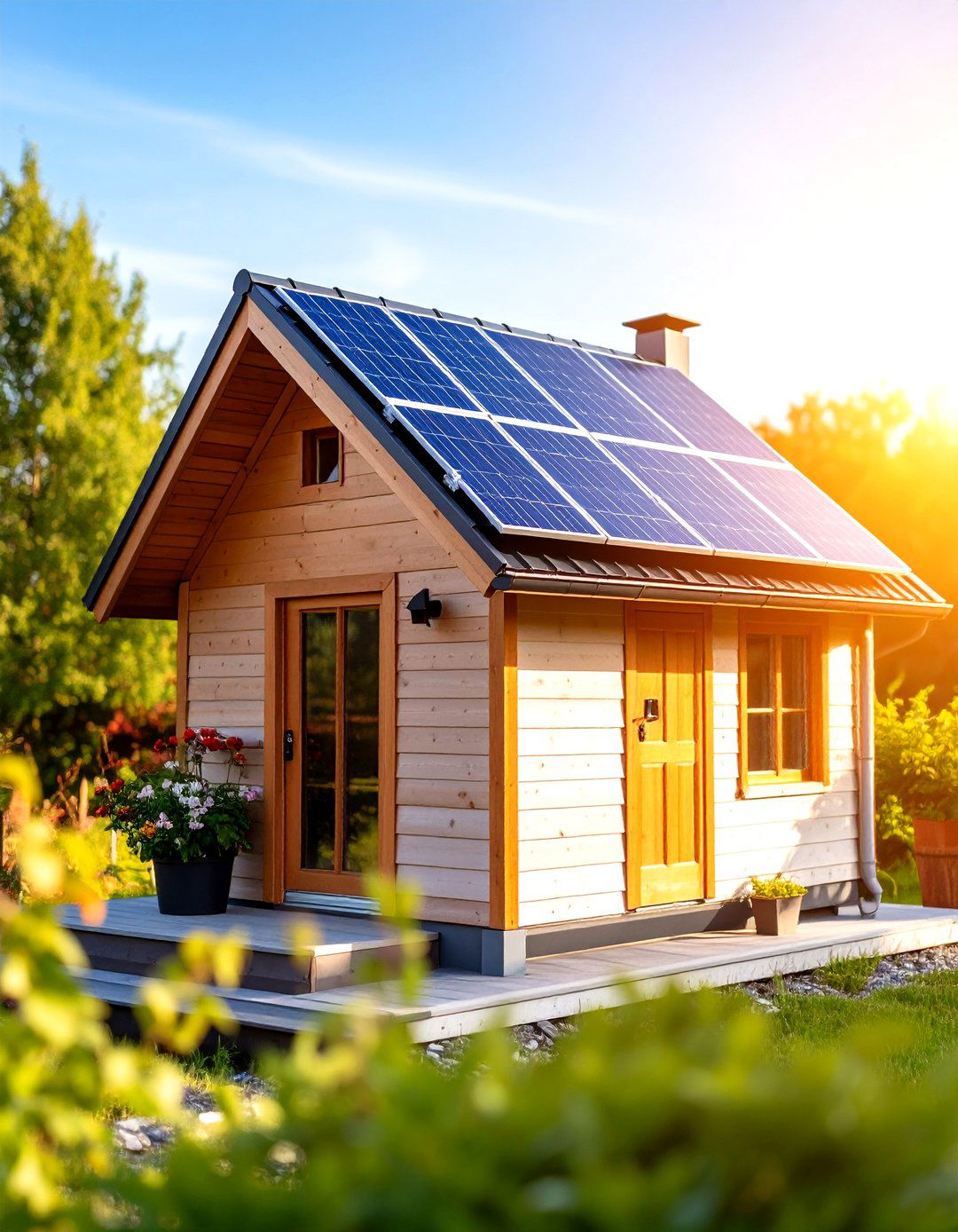 Solar Powered Duck House With Automatic Door - 20 Duck House Ideas