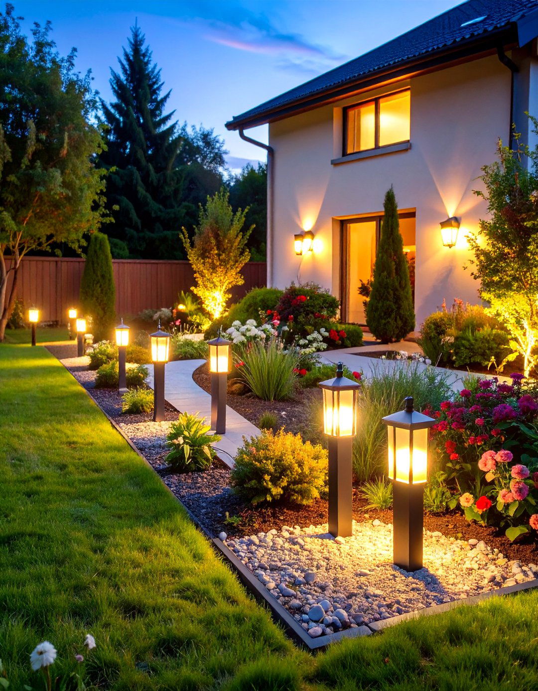 Solar Powered Garden Decor Lighting - 20 Garden Decor Ideas