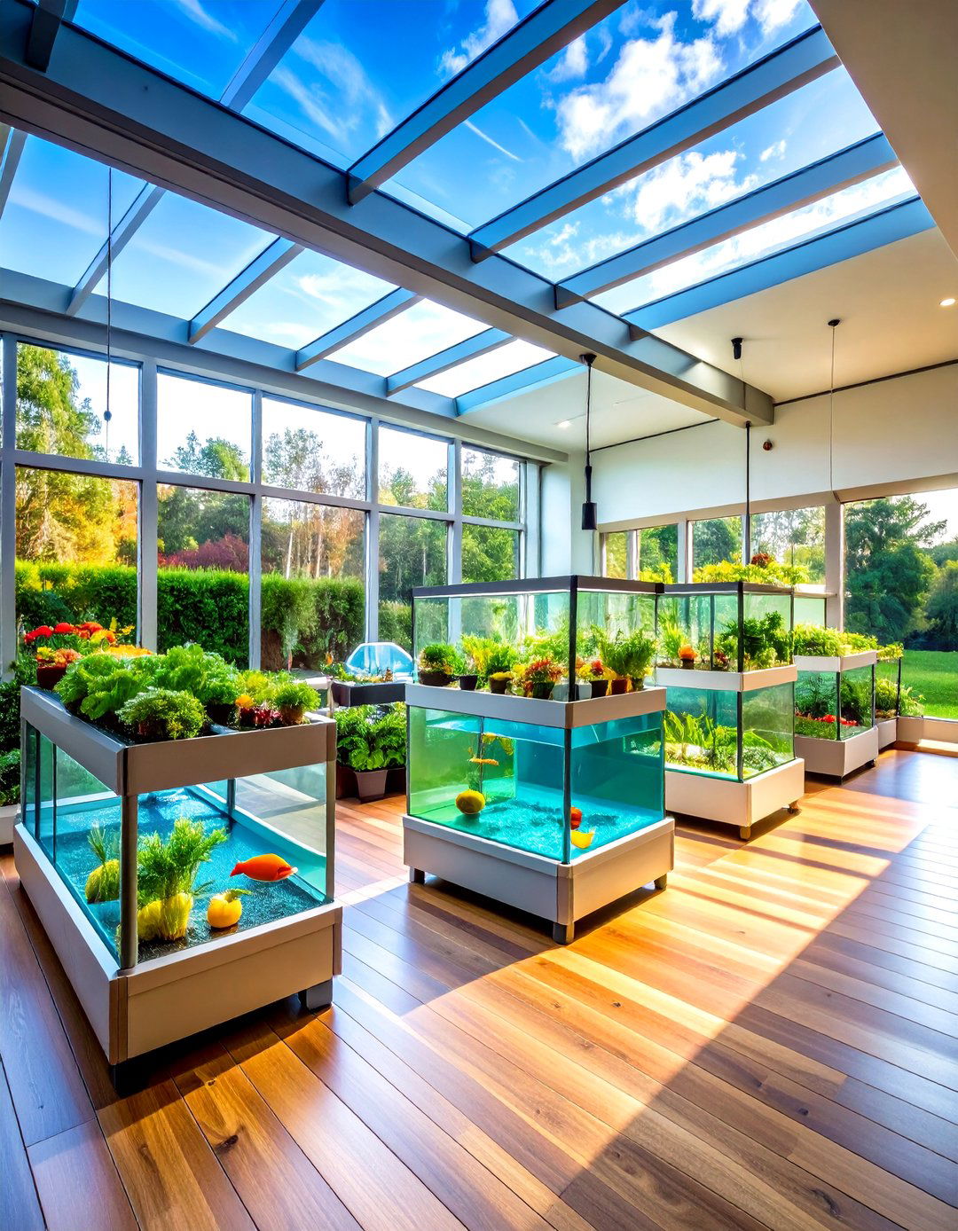 Solar Powered Indoor Greenhouse - 20 Indoor Greenhouse Ideas