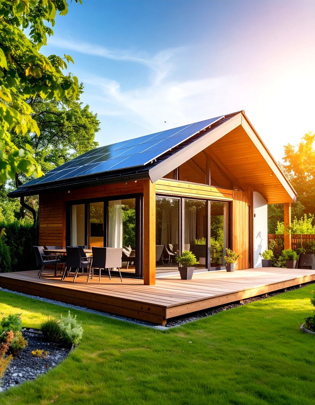 Solar Powered Outdoor Pavilion - 20 Outdoor Pavilion Ideas
