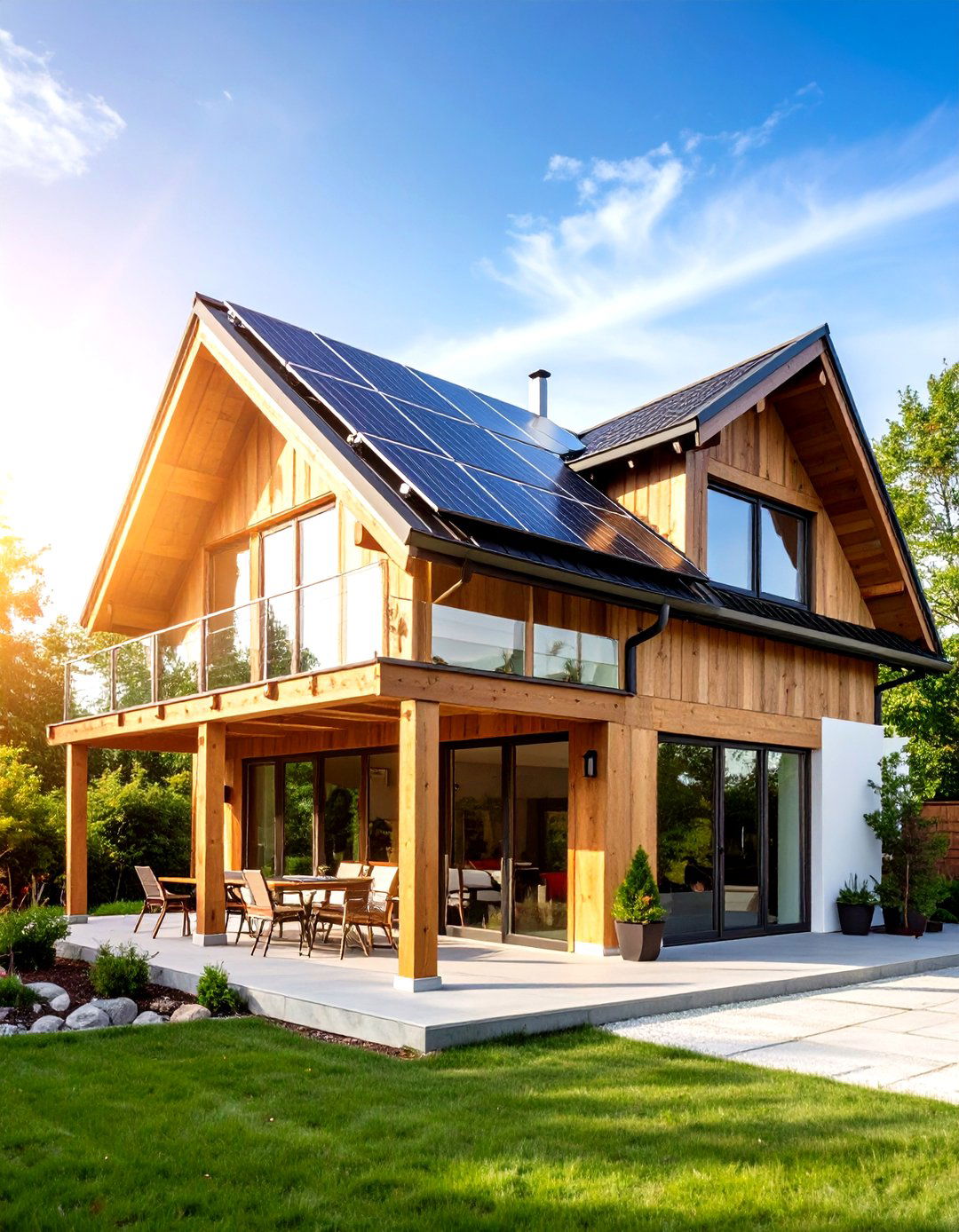 Solar Roof Timber Frame Wood Shed Workshop - 20 wood shed ideas