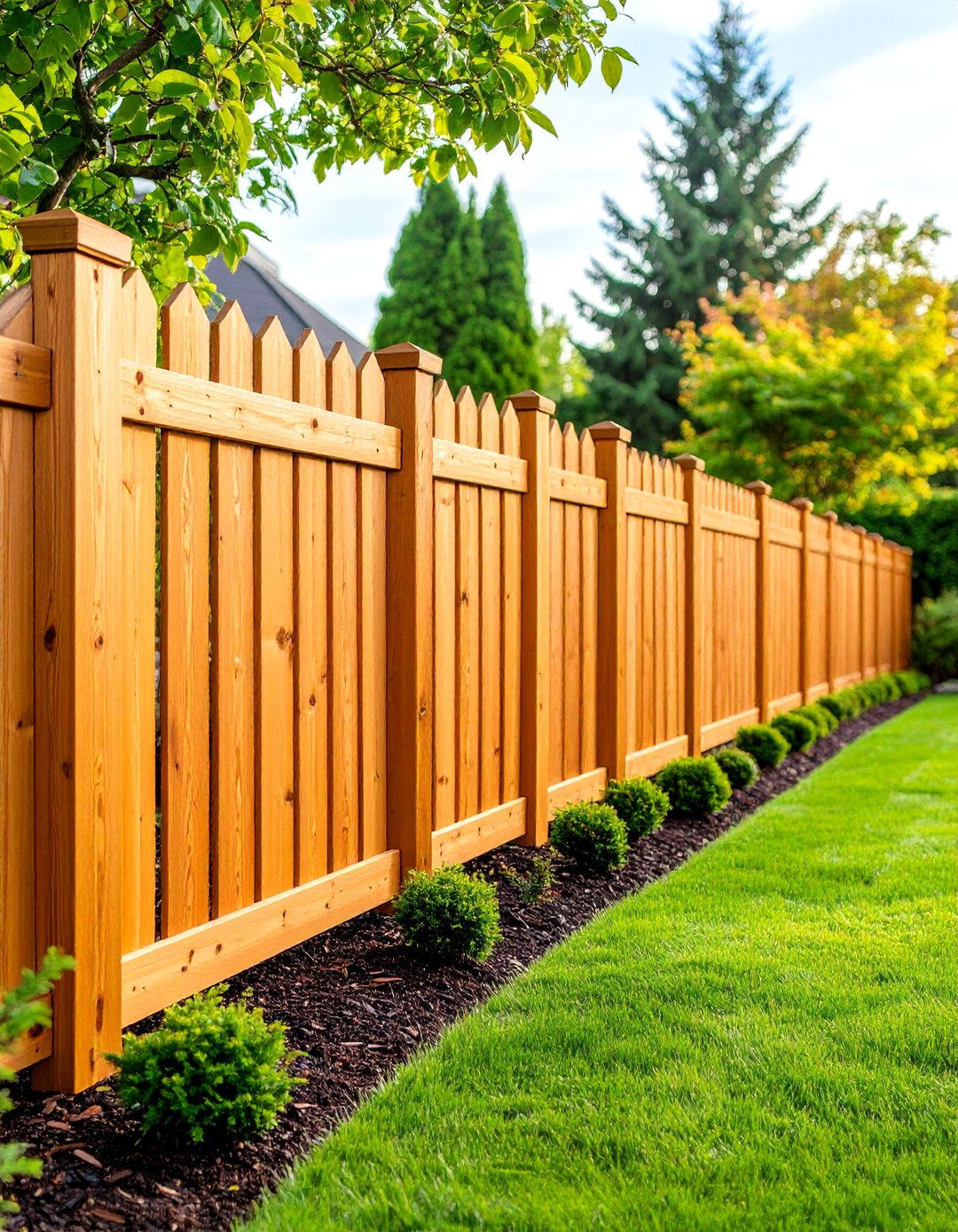 Solid Fence Garden Divider Panels - 20 Garden Divider Ideas