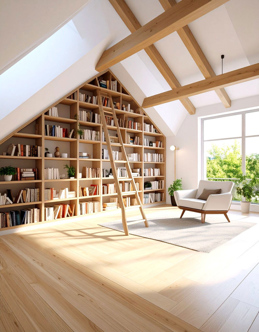 Sophisticated Low Ceiling Small Attic Room Library - 20 Low Ceiling Small Attic Room Ideas