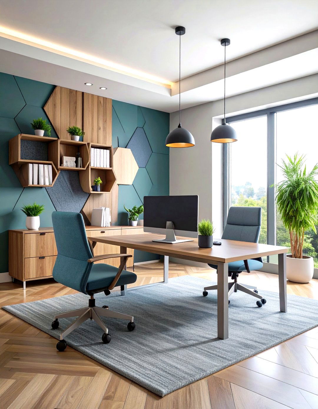 Sound Absorbing Panel Home Office Background - 20 Home Office Background Ideas