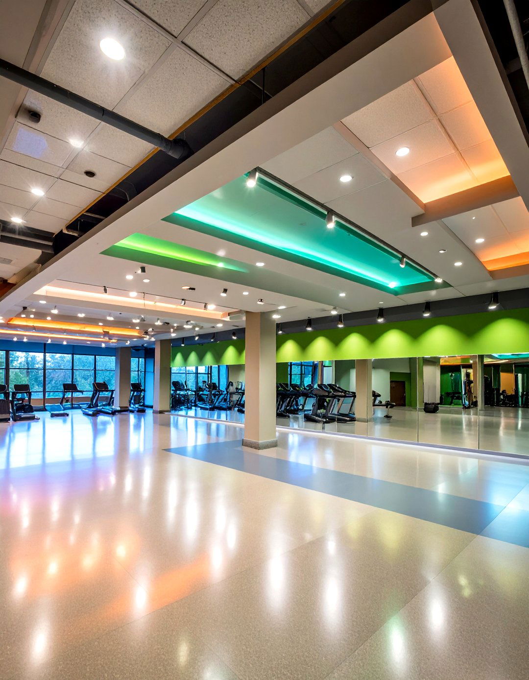 Sound Activated Accent Drop Ceiling Lighting - 20 Drop Ceiling Lighting Ideas