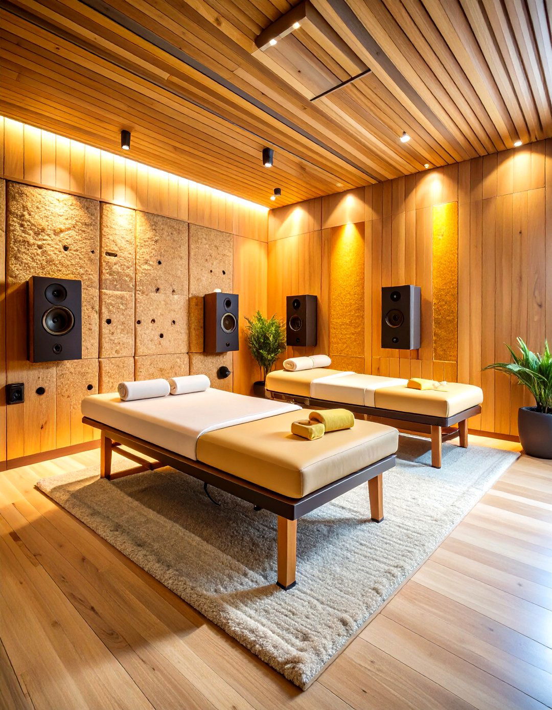 Sound Therapy Cocoon - 20 Massage Room Setup Ideas