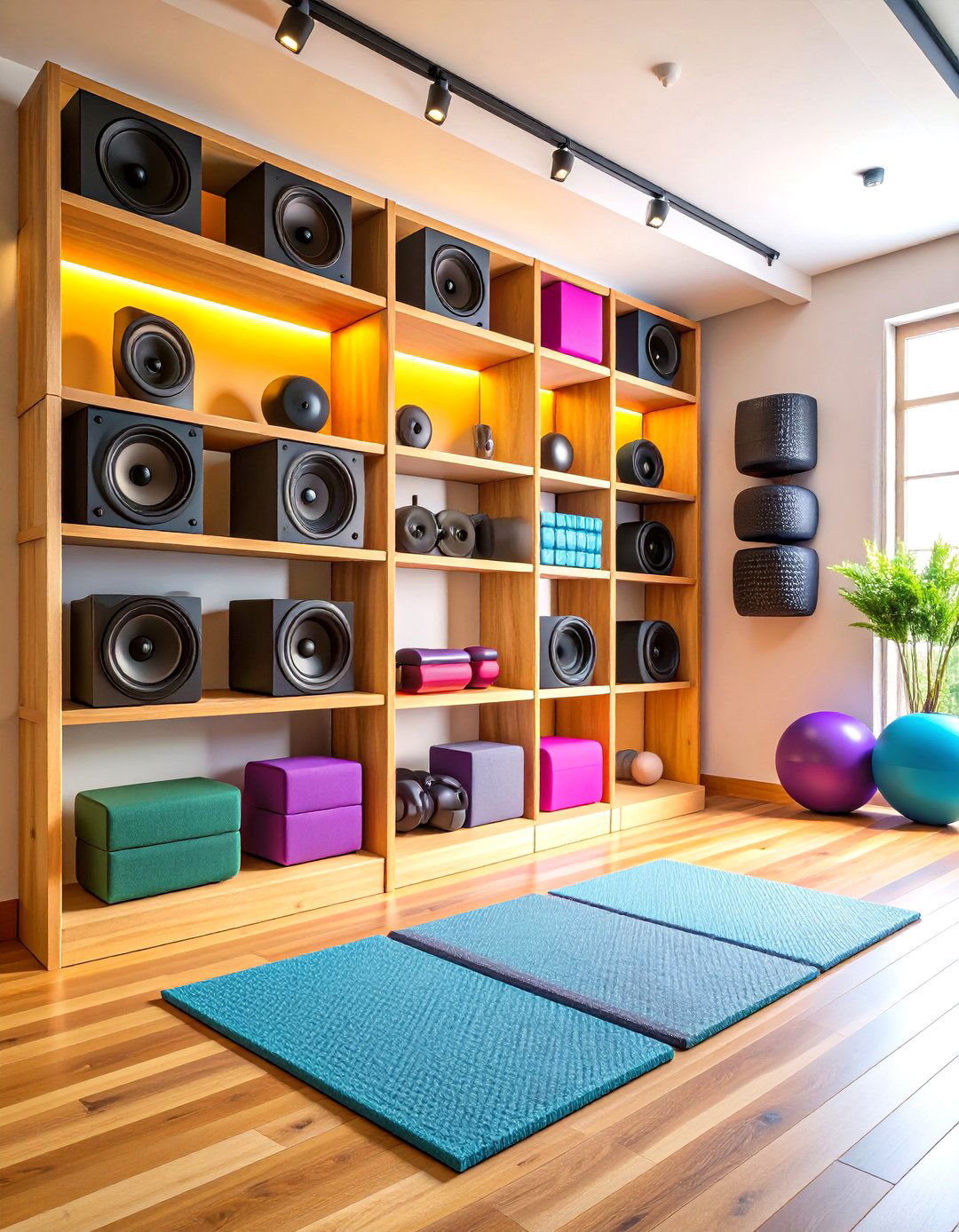 Sound and Music Enhancement for the Home Gym - 20 Home Gym Ideas