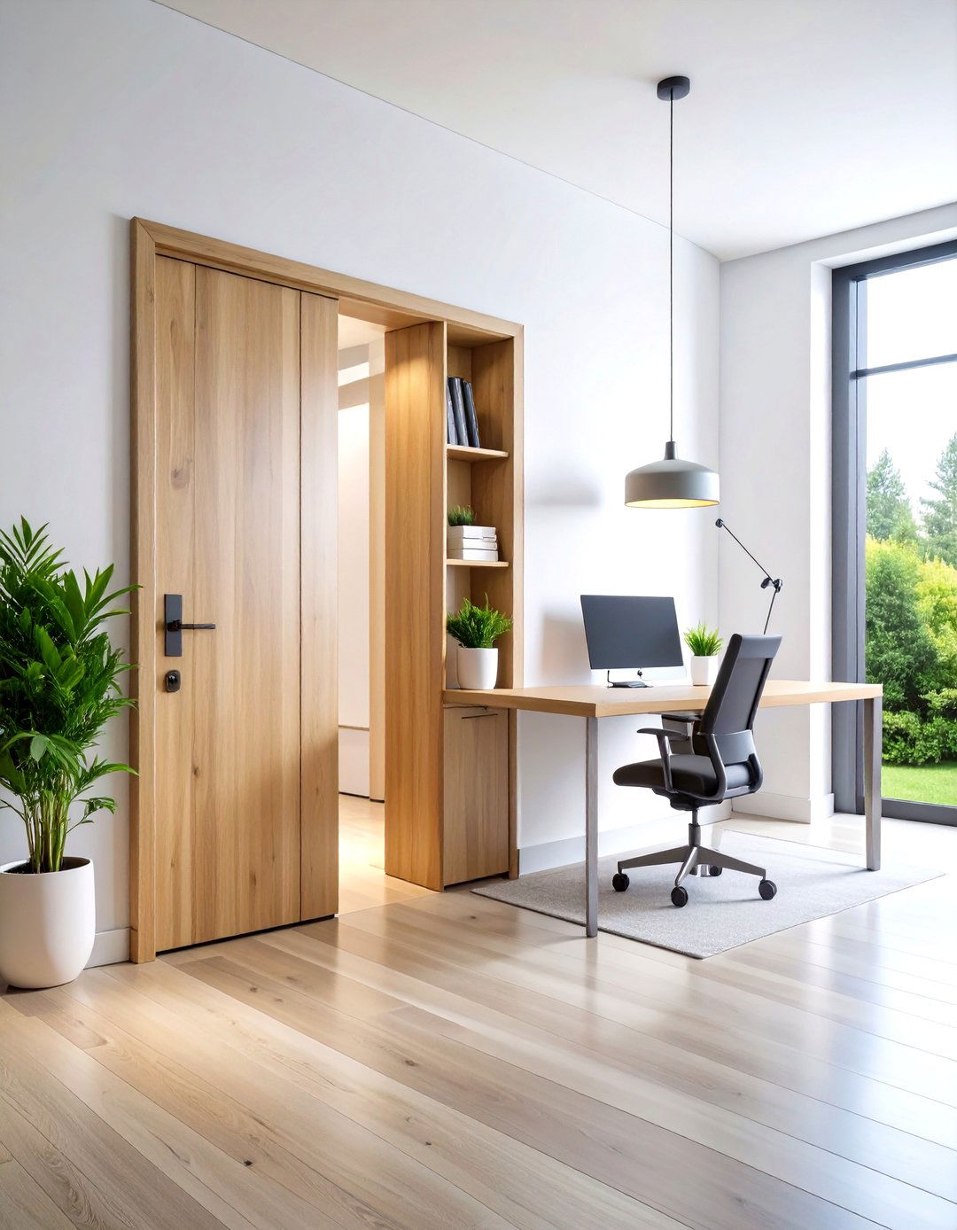 Soundproof Home Office Door for Noise Control - 20 Home Office Door Ideas