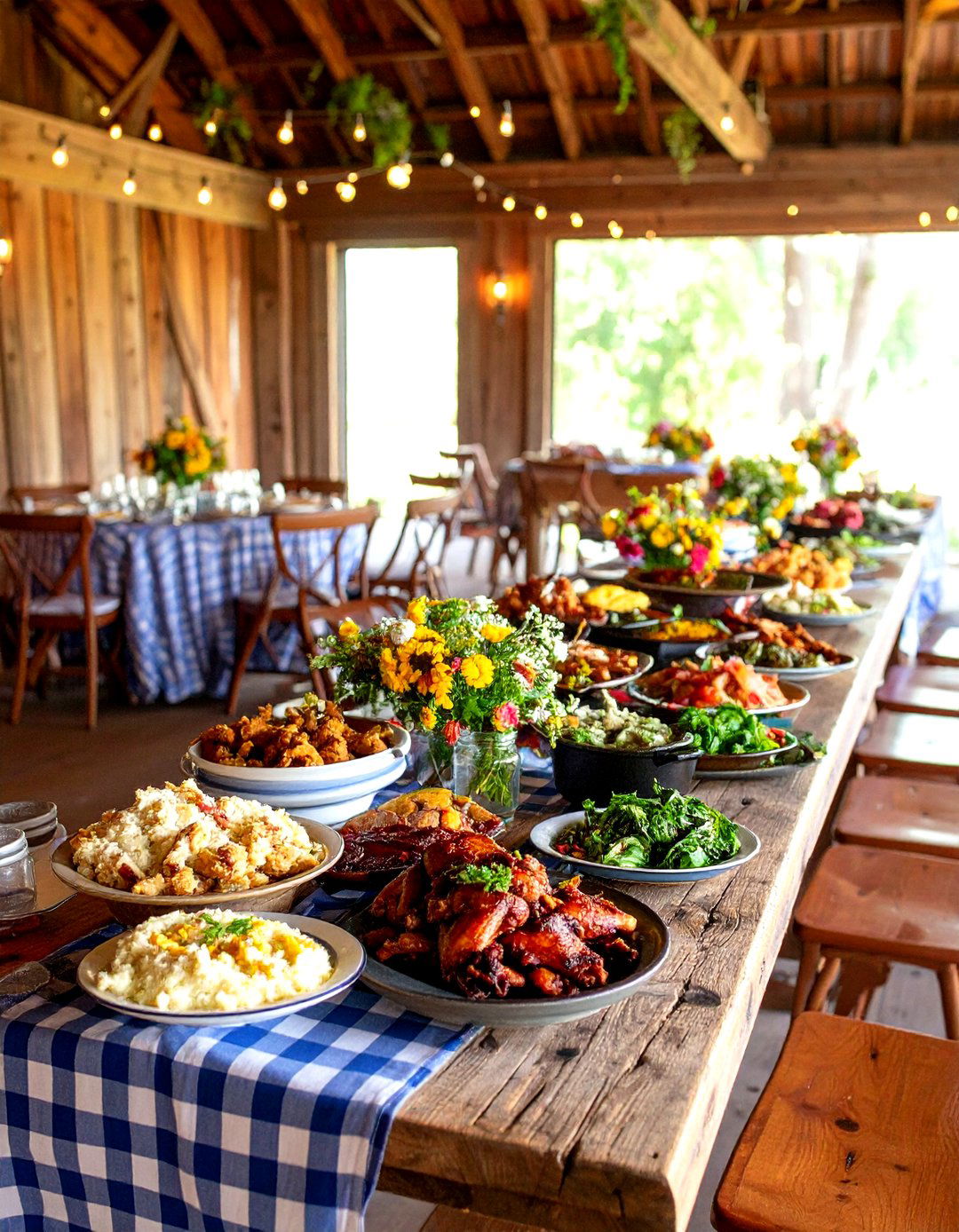 Southern Wedding Buffet Hospitality Station - 20 Wedding Buffet Ideas