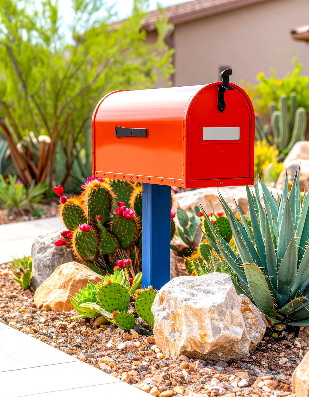 Southwestern Desert Mailbox Decor - 20 Mailbox Decor Ideas