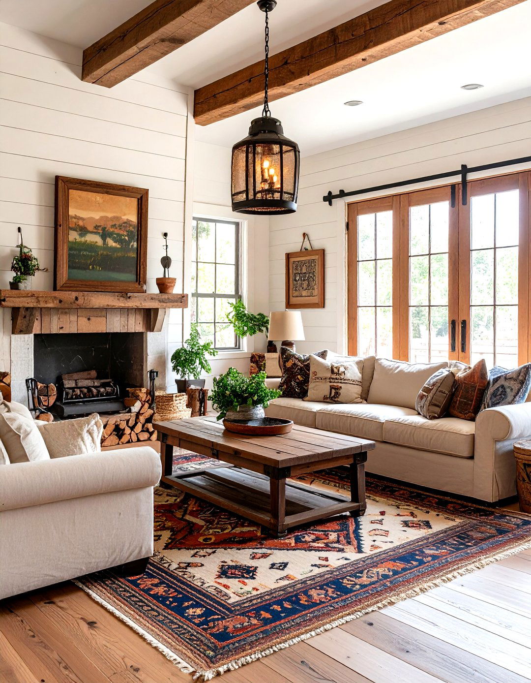 Southwestern Farmhouse Southwest Living Room - 20 Southwest Living Room Ideas