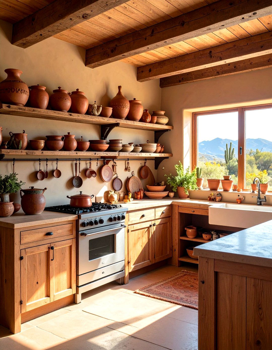 Southwestern Pottery - 20 Southwest Interior Design Ideas