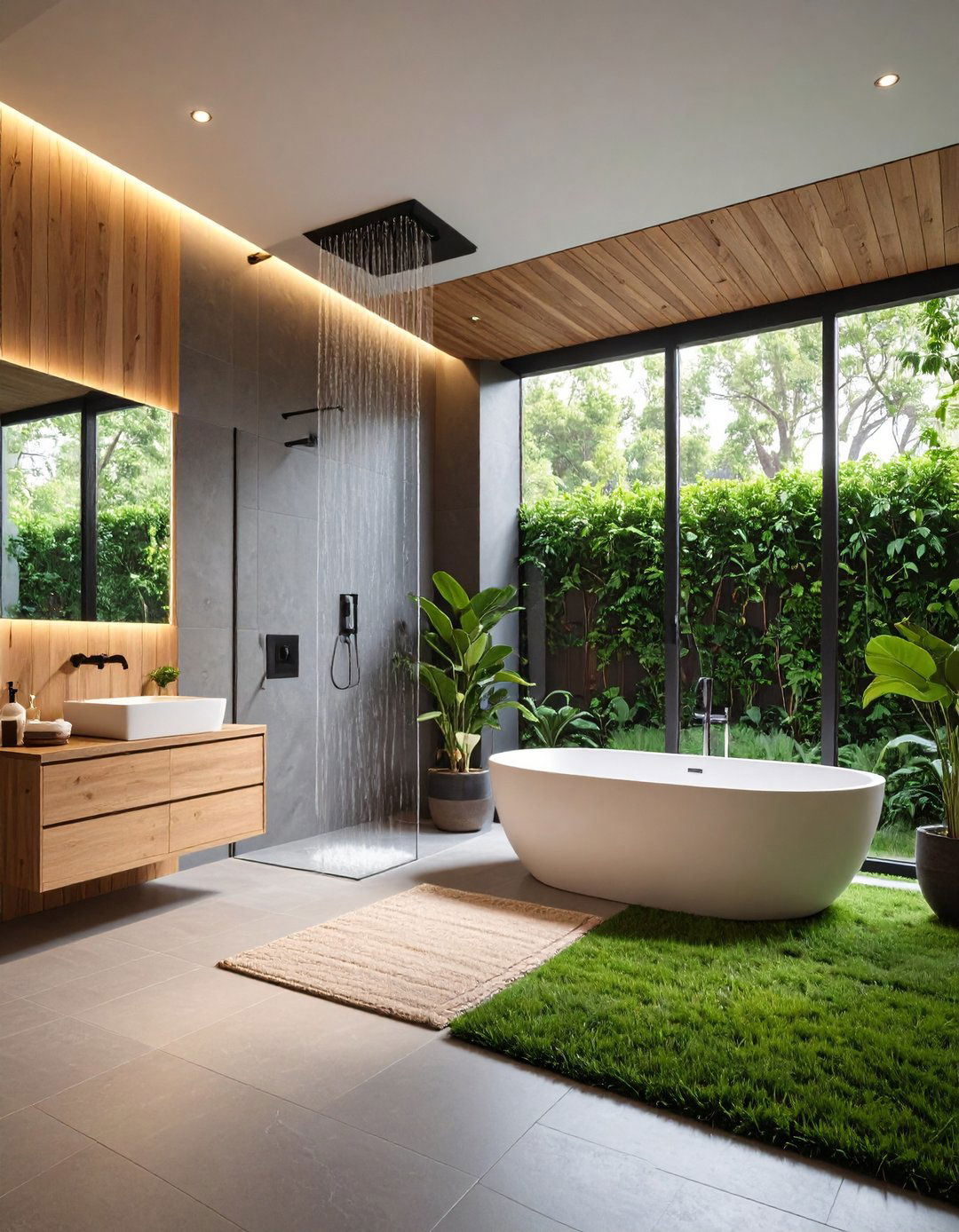 Spa Inspired Features - 20 Scandinavian Bathroom Ideas