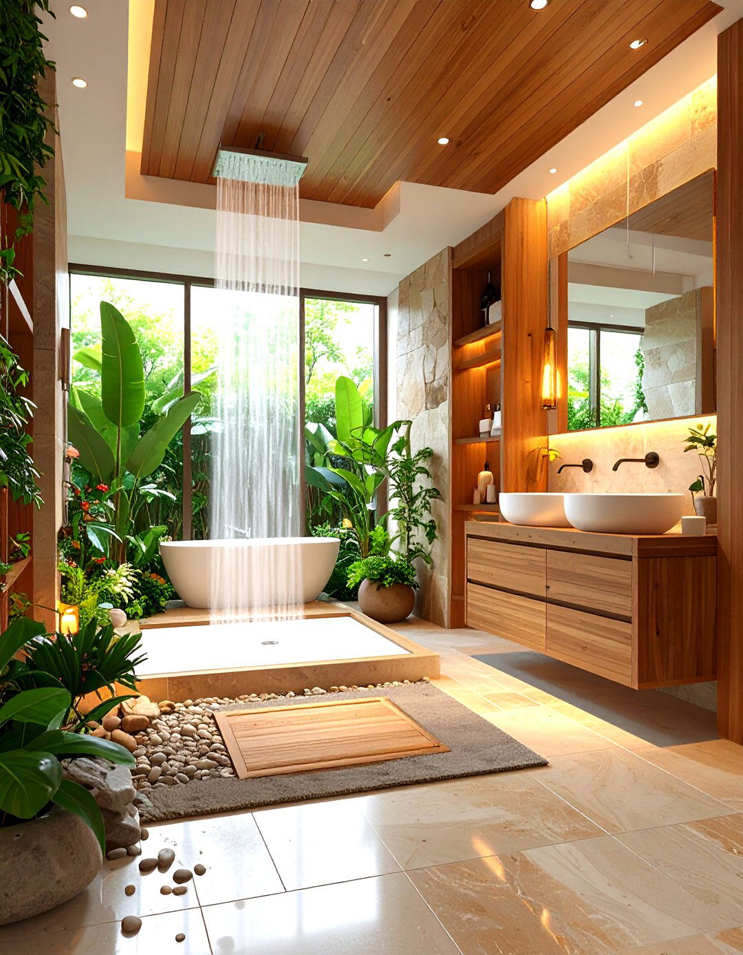 Spa Inspired Romantic Bathroom Haven - 20 Romantic Bathroom Ideas