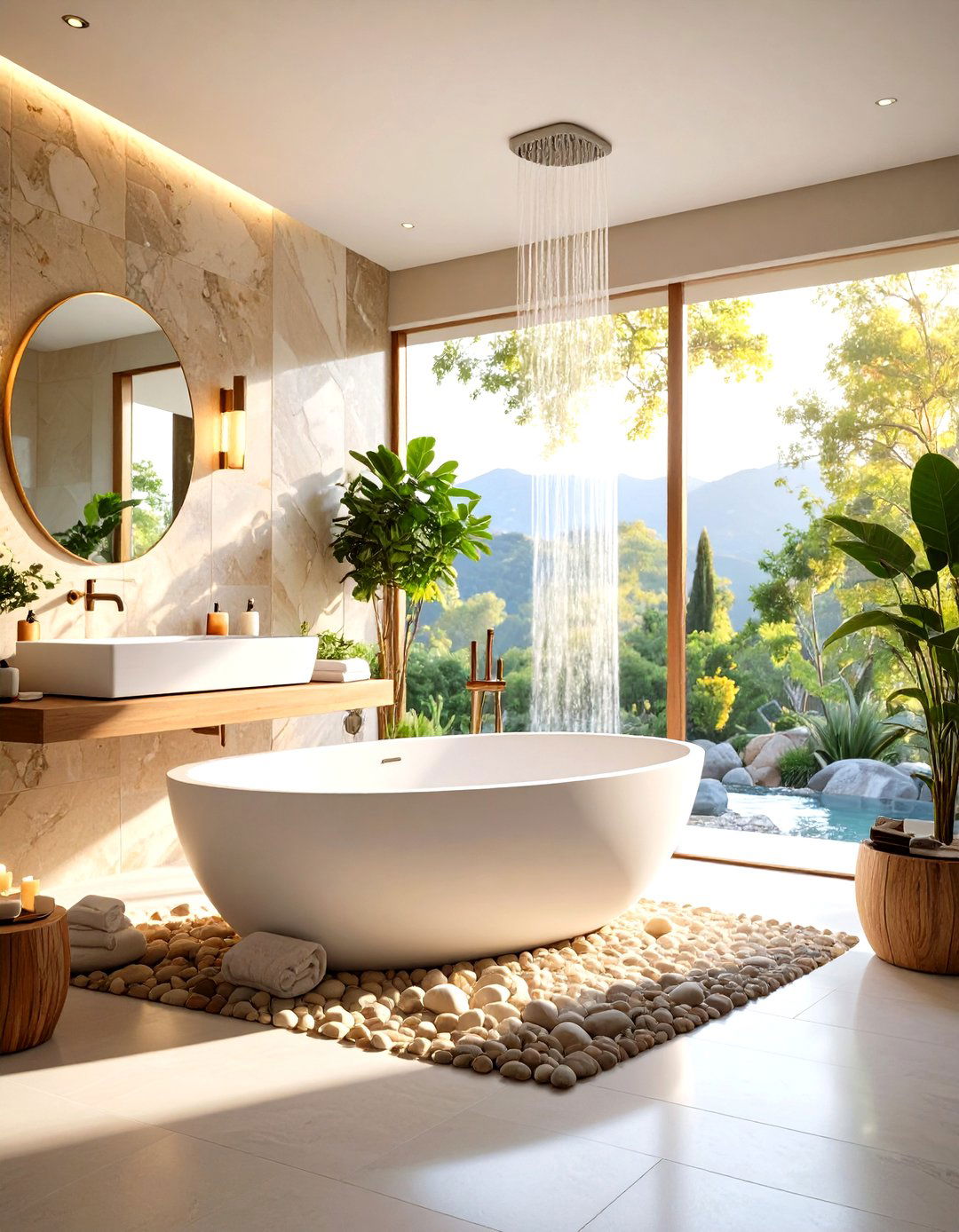Spa Like Bathroom Minimalist Interior Design with Wellness Focus - 20 Minimalist Interior Design Ideas