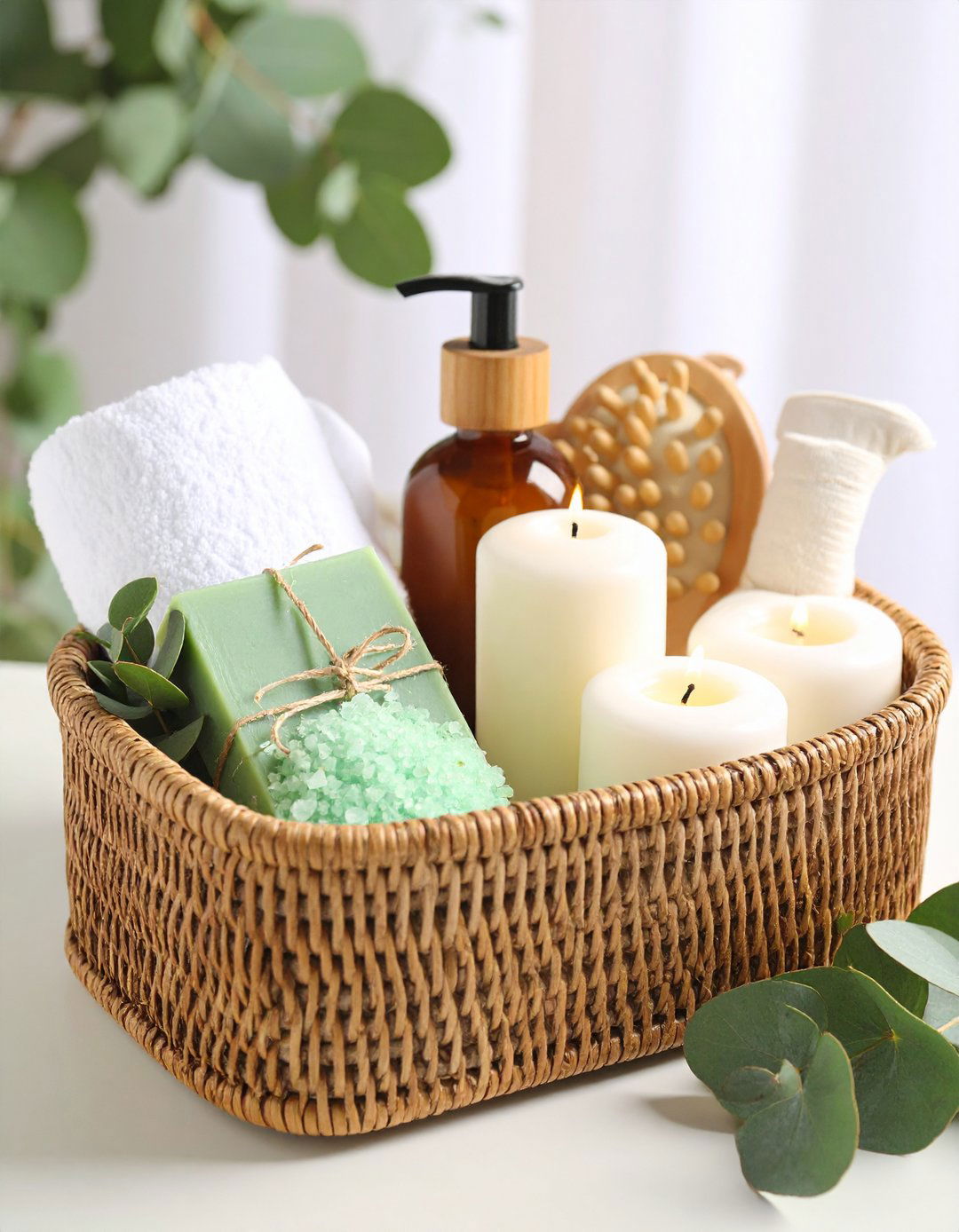 Spa Serenity Gift Basket - 20 Gift Basket Ideas