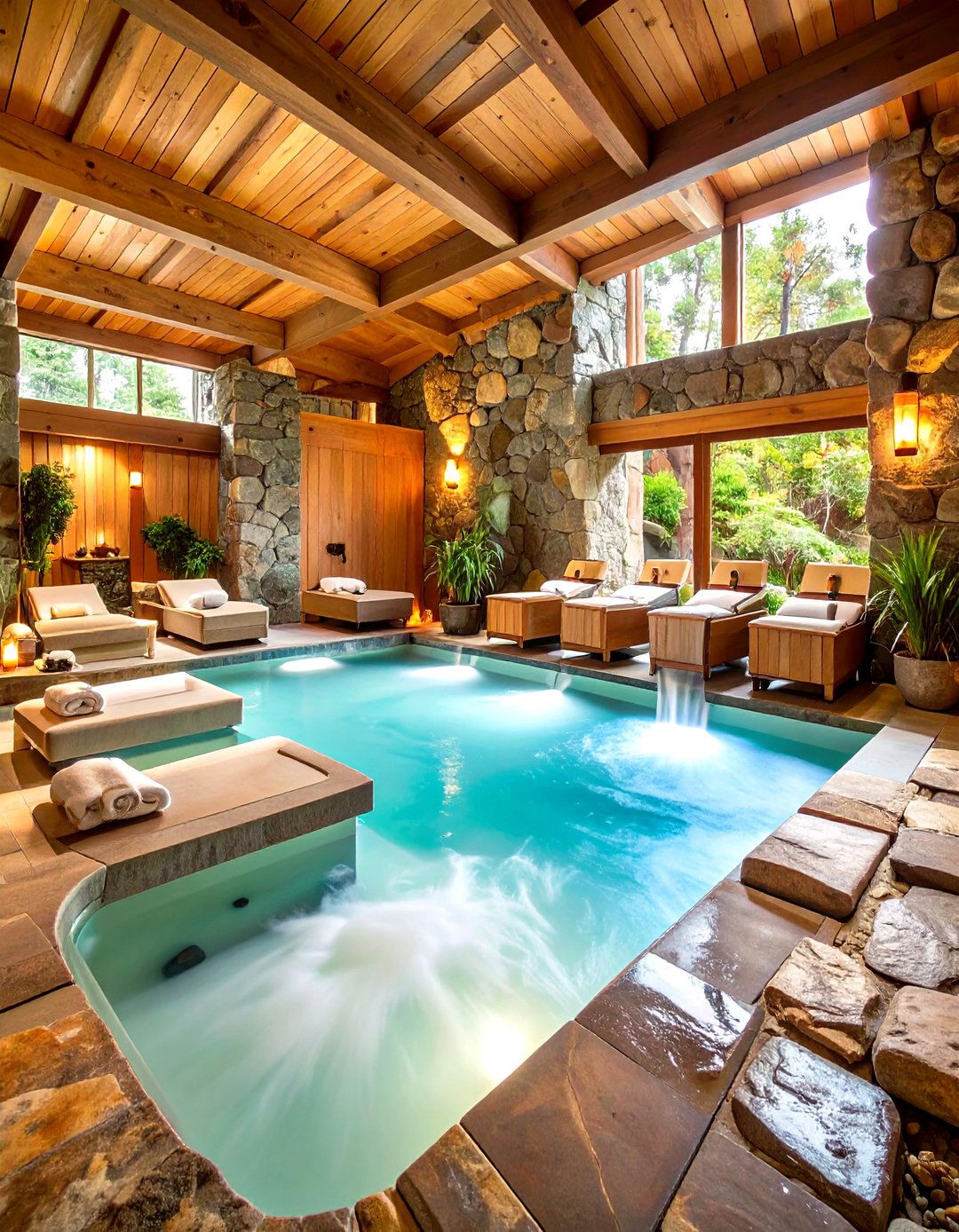 Spa Wellness Man Cave Sanctuary - 20 Luxury Man Cave Ideas