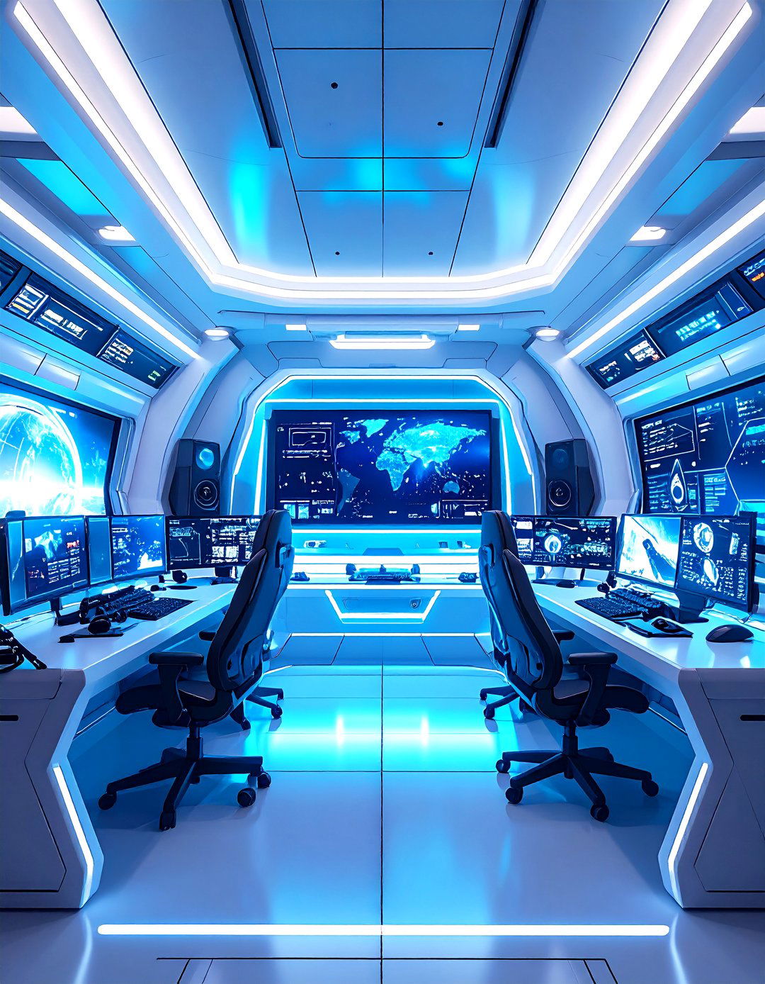 Space Age Futuristic Man Cave Gun Room - 20 Man Cave Gun Room Ideas