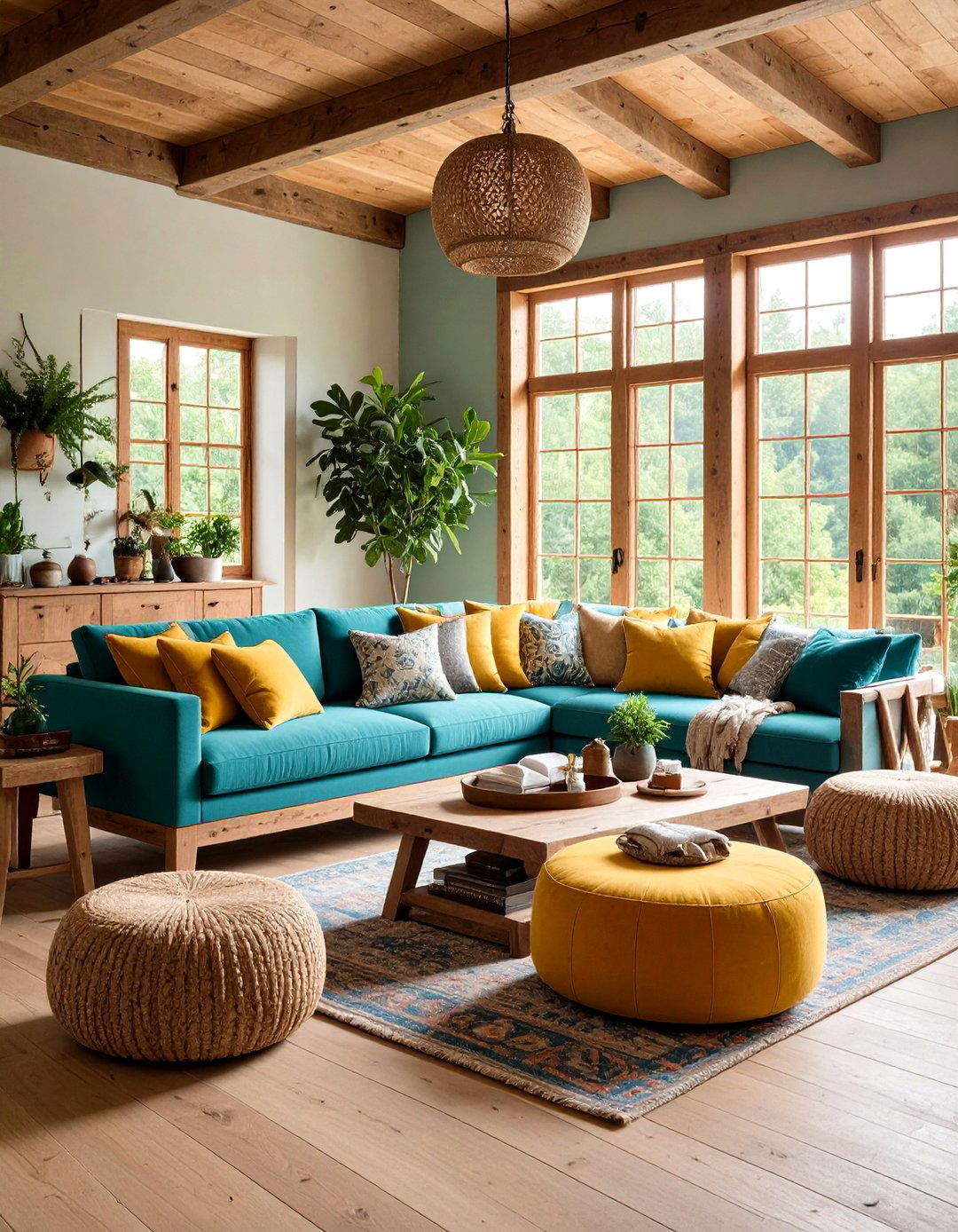 Space Saving Multi Functional Furniture - 20 Small Rustic Living Room Ideas
