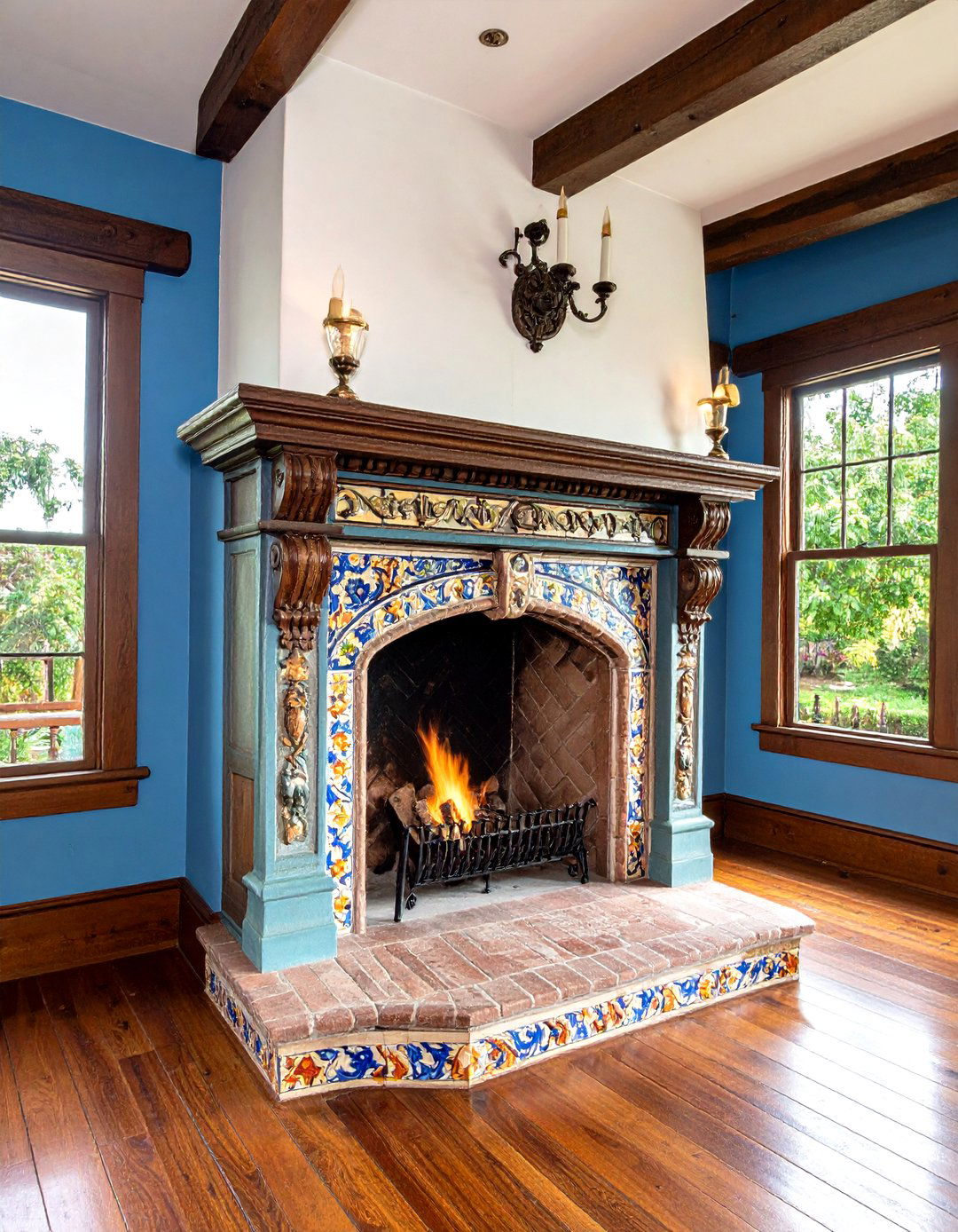 Spanish Colonial Fireplace - 20 Spanish Style Fireplace Ideas
