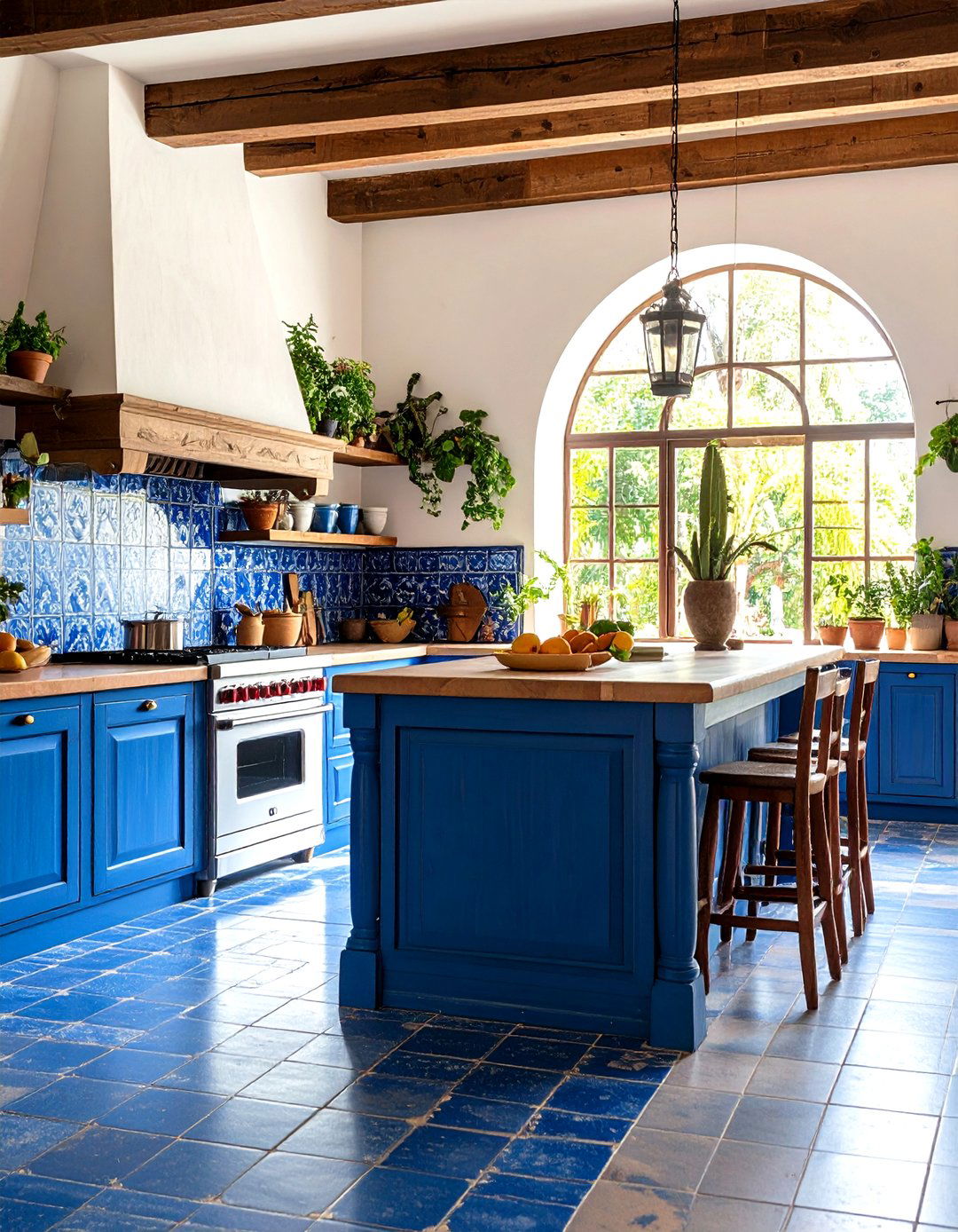 Spanish Colonial Mexican Kitchen with Historical Elements - 20 Mexican Kitchen Ideas