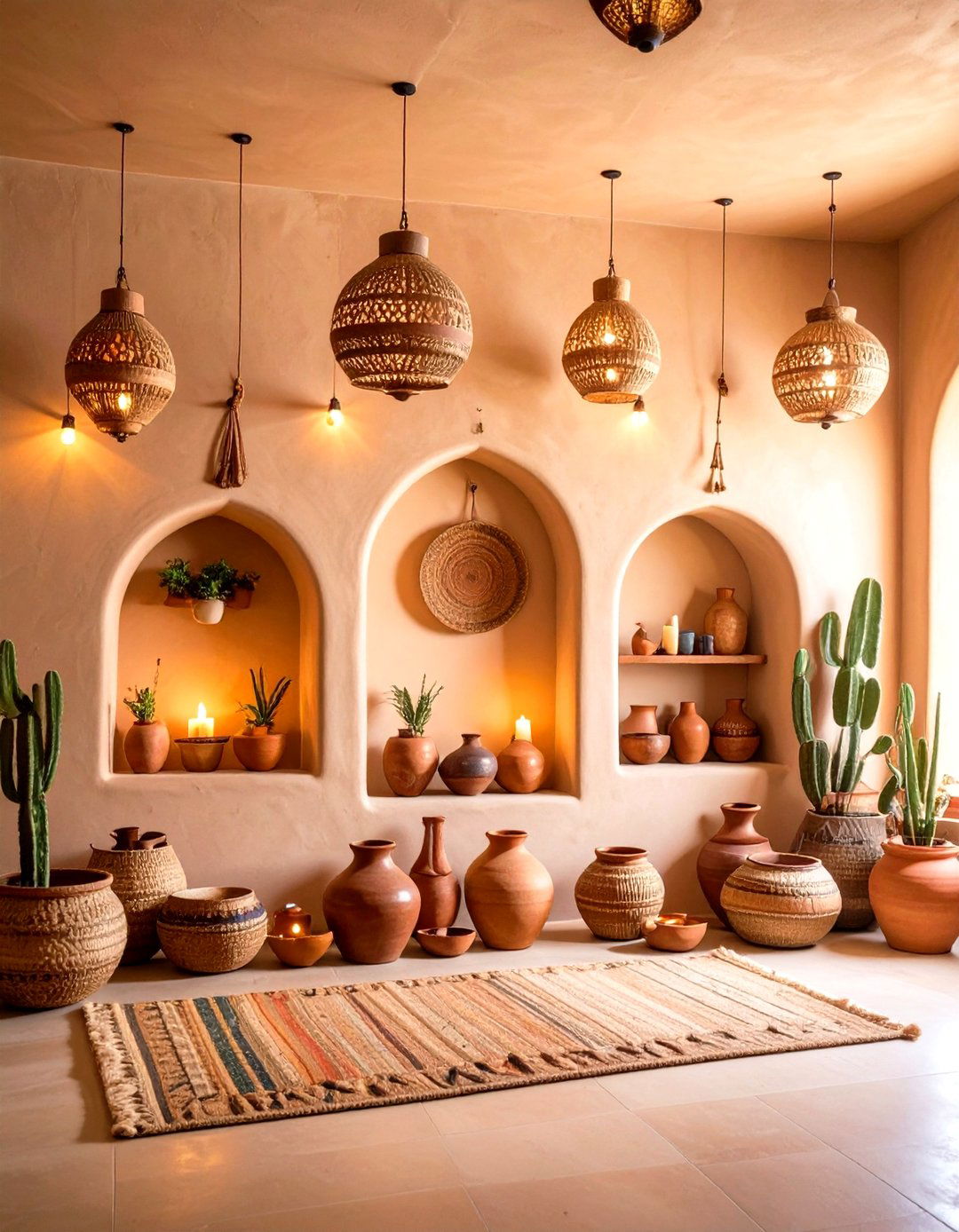 Spanish Colonial Revival Interior Adobe Niches and Nichos - 20 spanish colonial revival architecture