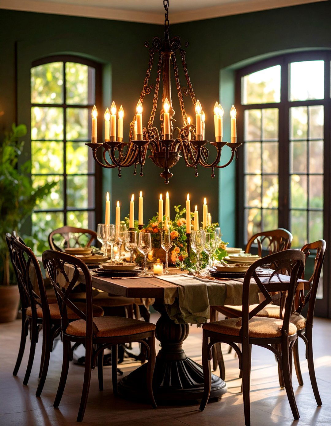 Spanish Interior Design Forged Iron Lighting Fixtures - 20 spanish interior design ideas