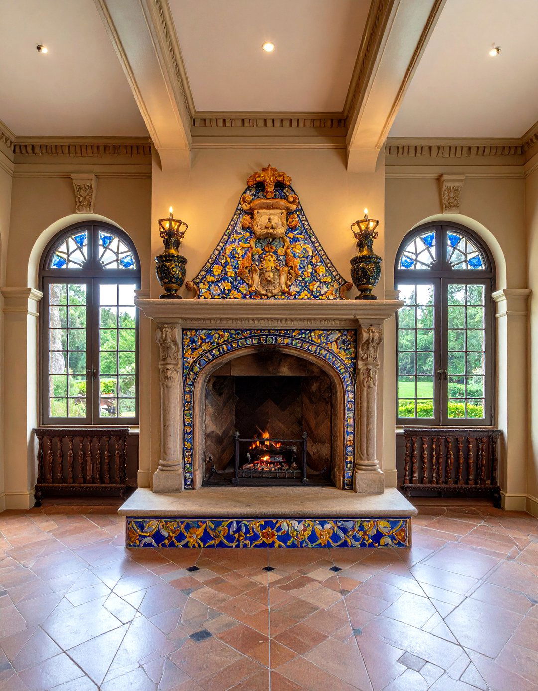 Spanish Revival Fireplace - 20 Spanish Style Fireplace Ideas