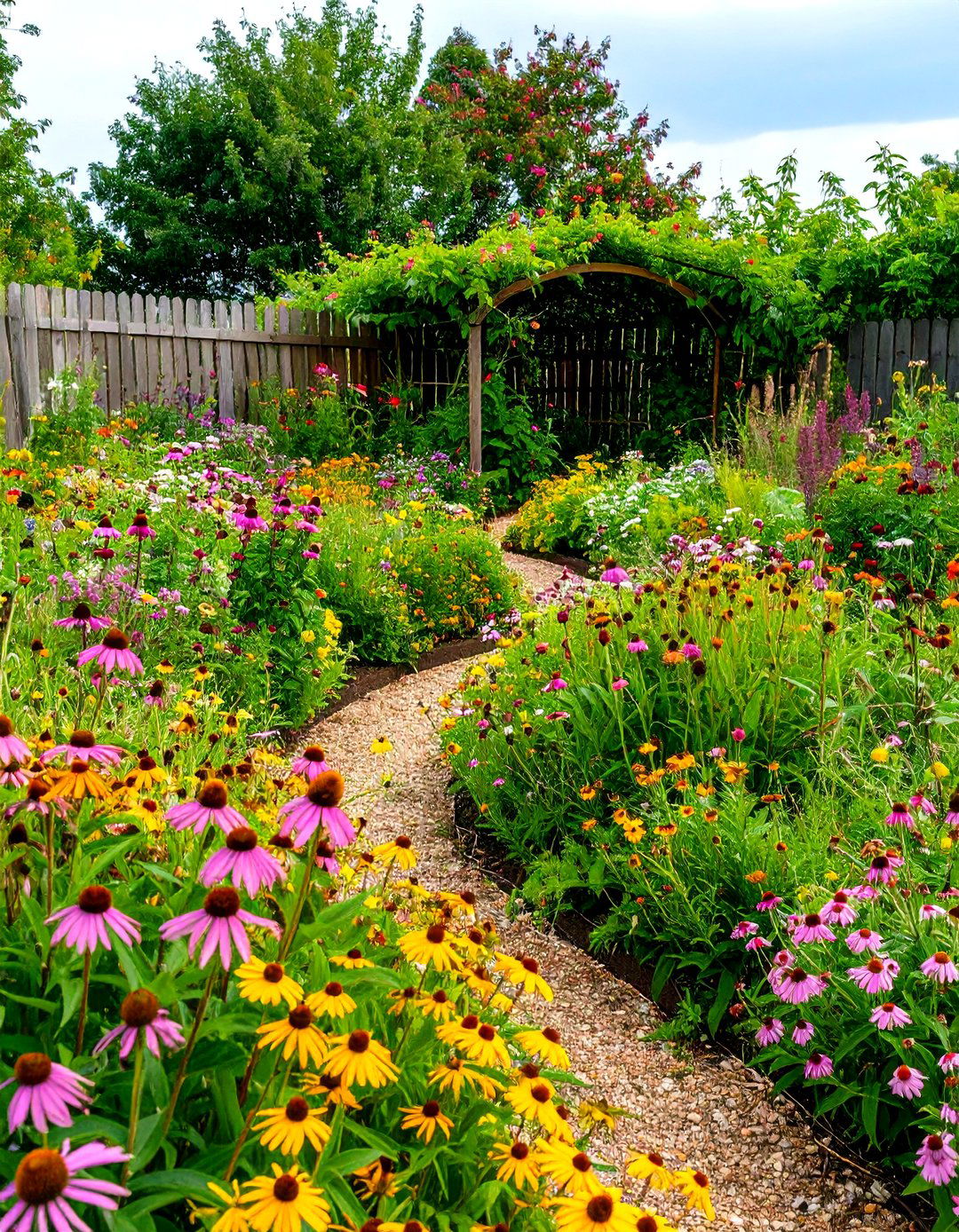 Spiral Pollinator Garden - 20 Spiral Garden Design Ideas