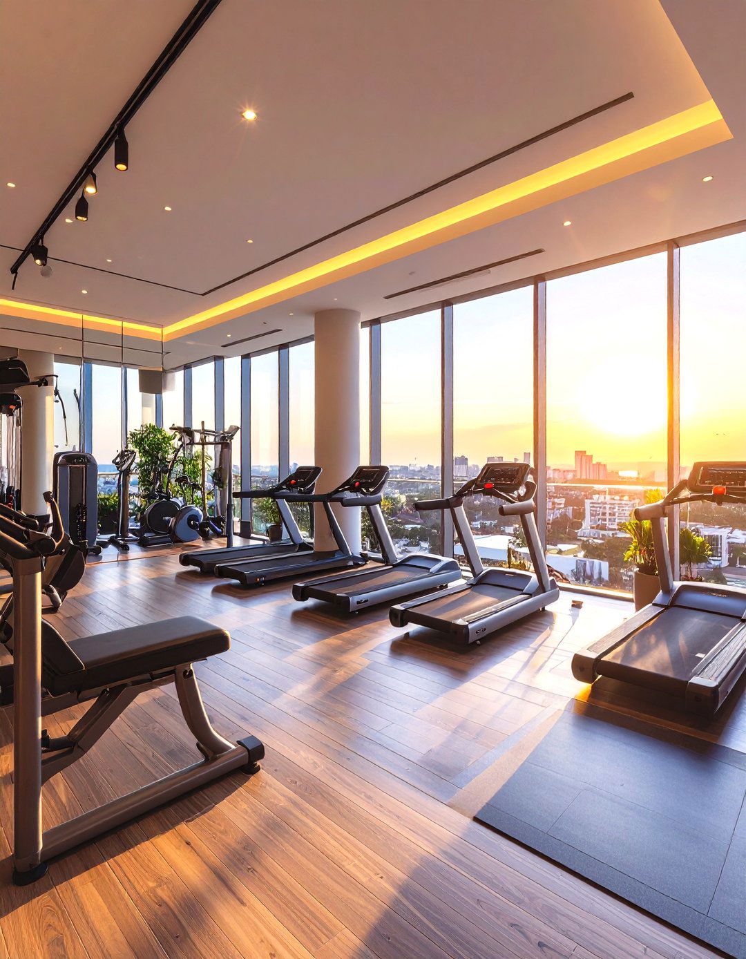 Sports and Fitness Penthouse Balcony - 20 Penthouse Balcony Ideas
