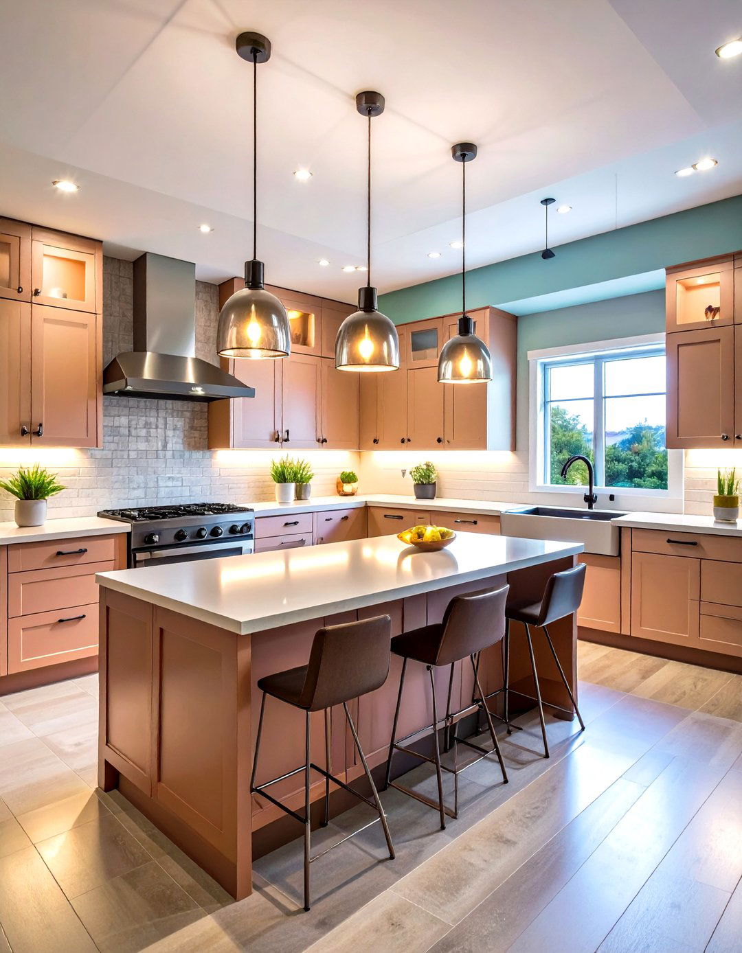 Spotlight Track Lighting for Task Efficiency - 20 Kitchen Track Lighting Ideas