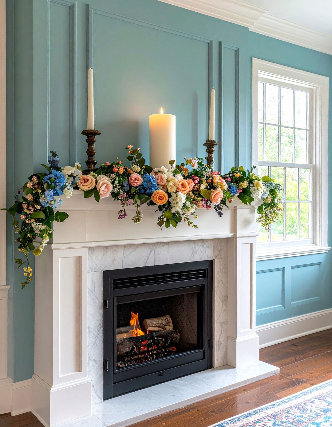 Spring Mantel Decor - 20 Spring Decor Ideas