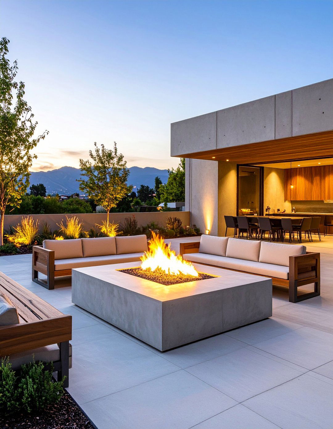 Square Fire Pit Designs - 20 Fire Pit Ideas