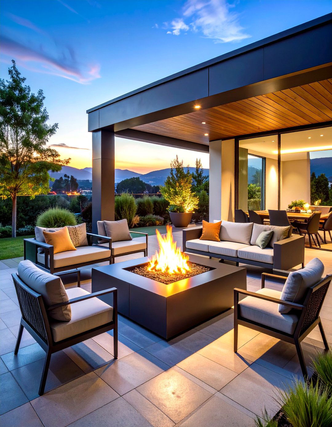 Square Steel Wood Burning Fire Pit - 20 Wood Burning Fire Pit Ideas
