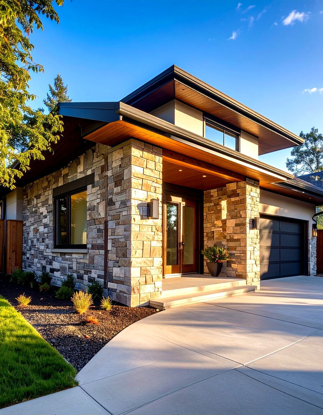 Stacked Stone Ledgestone - 20 Types of Exterior House Stone