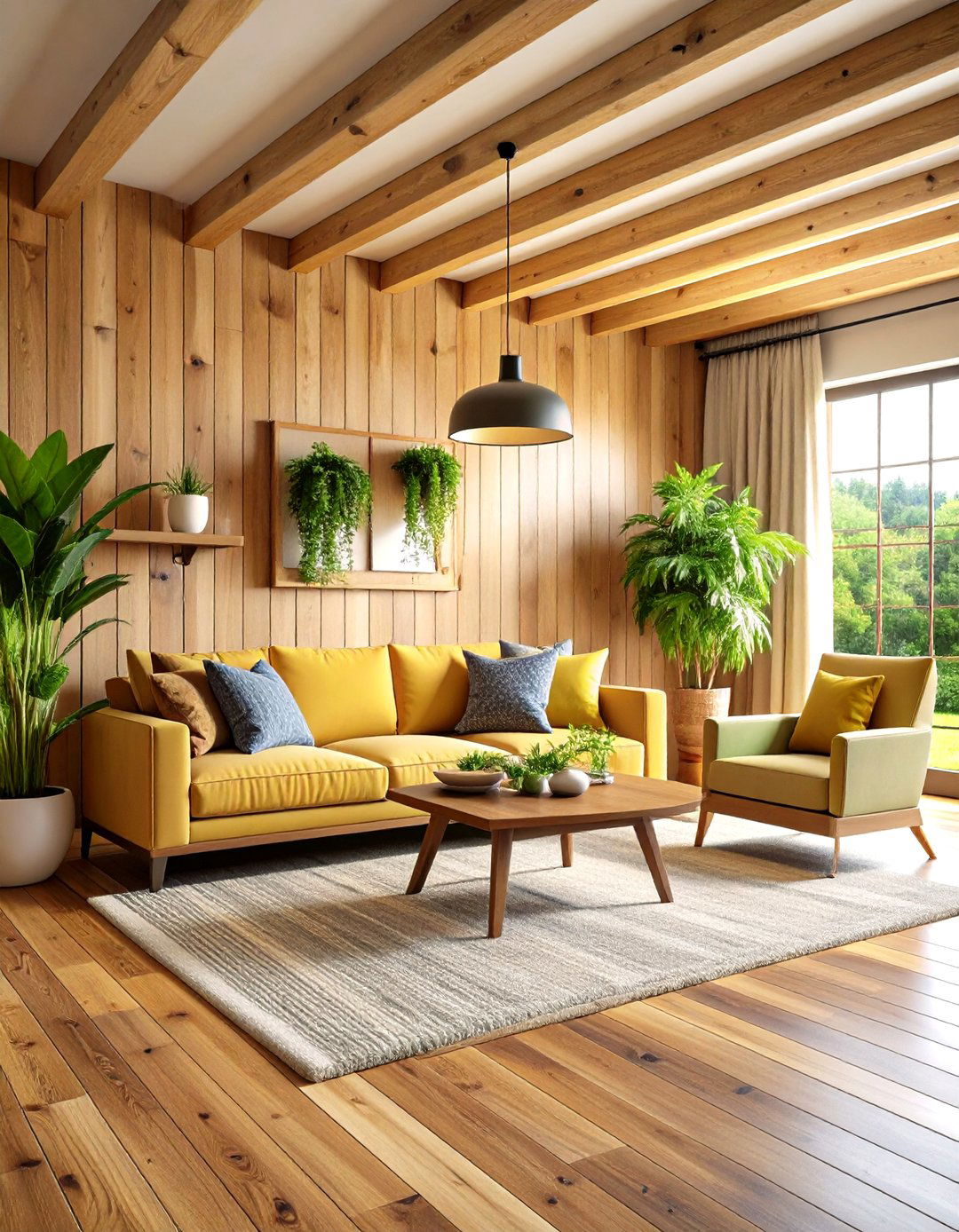 Staggered Width Planks - 20 Shiplap Wall Ideas