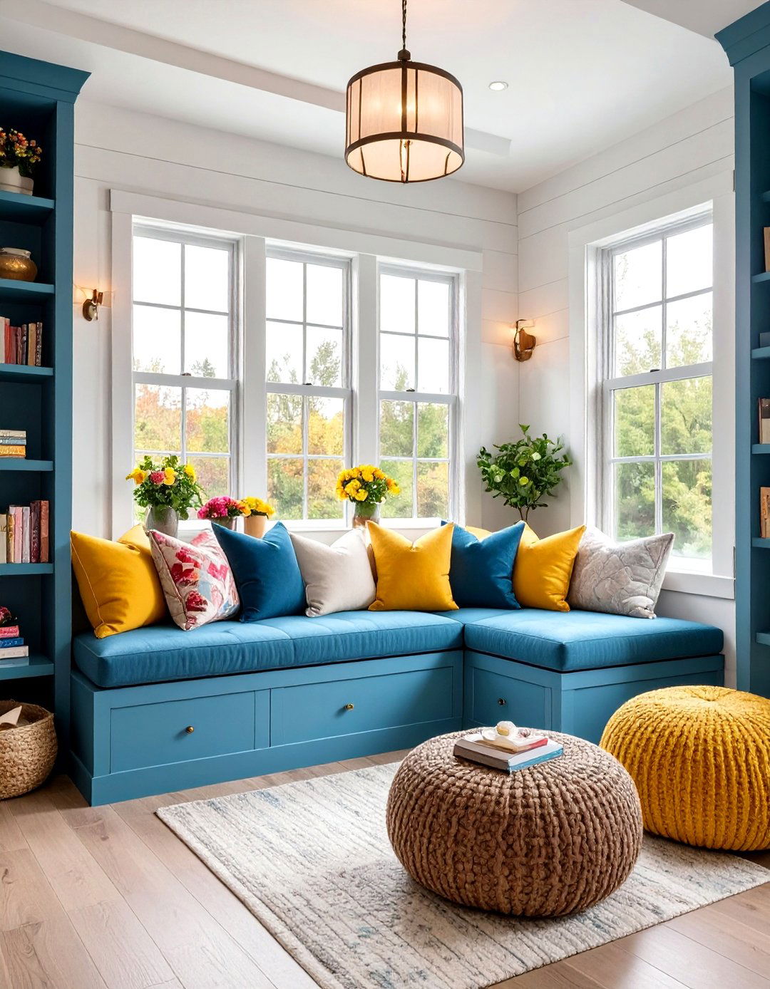 Staircase Landing Shiplap Gallery Accent Wall - 20 shiplap accent wall ideas
