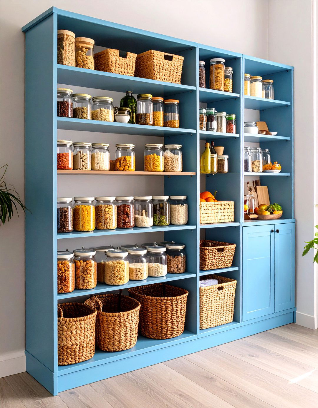 Standalone Cabinets or Bookcases - 20 Small Kitchen Storage Ideas
