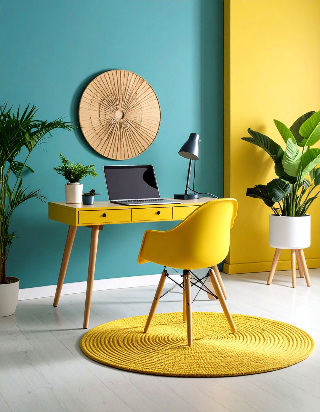 Standing Cardboard Desk Pop Up - 20 Budget Home Office Ideas