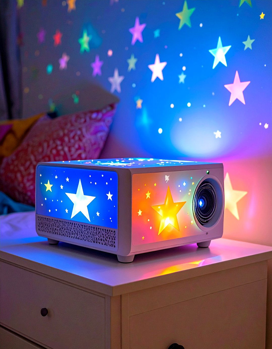Star Projector Night Light - 20 Space-themed Nursery Ideas