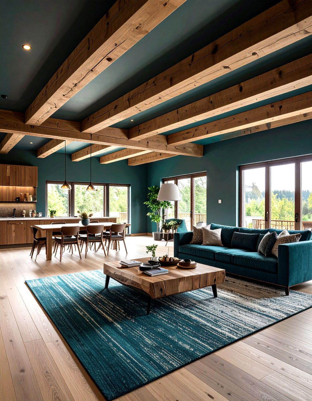 Statement Ceilings Crown Dark Living Rooms - 20 Dark Living Room Ideas