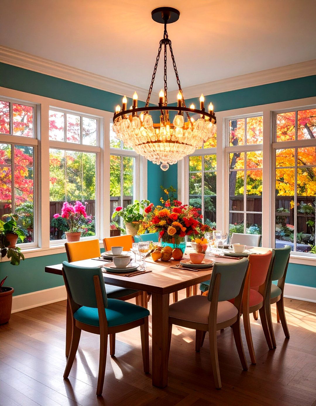 Statement Chandeliers - 20 Small Kitchen Lighting Ideas